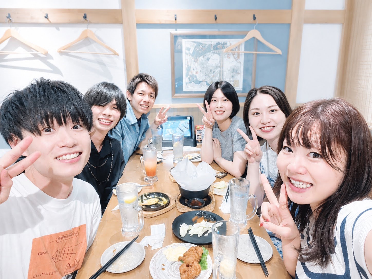 上京クラブのイベントで楽しんでいるメンバー
